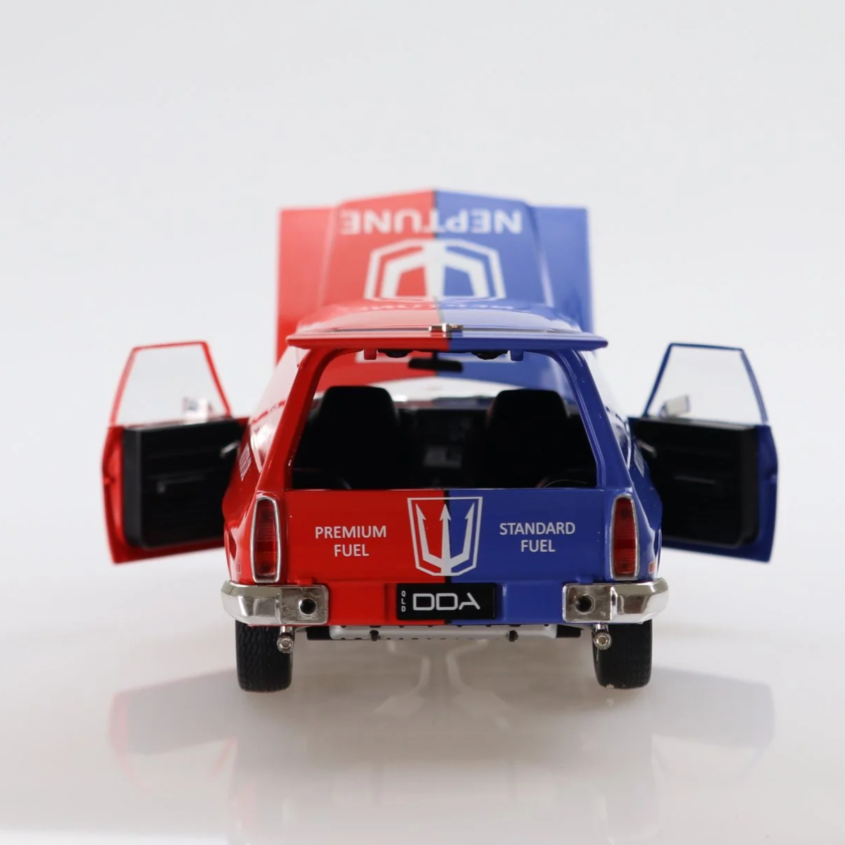 1:24 scale DDA Holden HJ Panel Van in Neptune Fuel livery – opening bonnet, doors, tailgate, detailed engine and Neptune branding