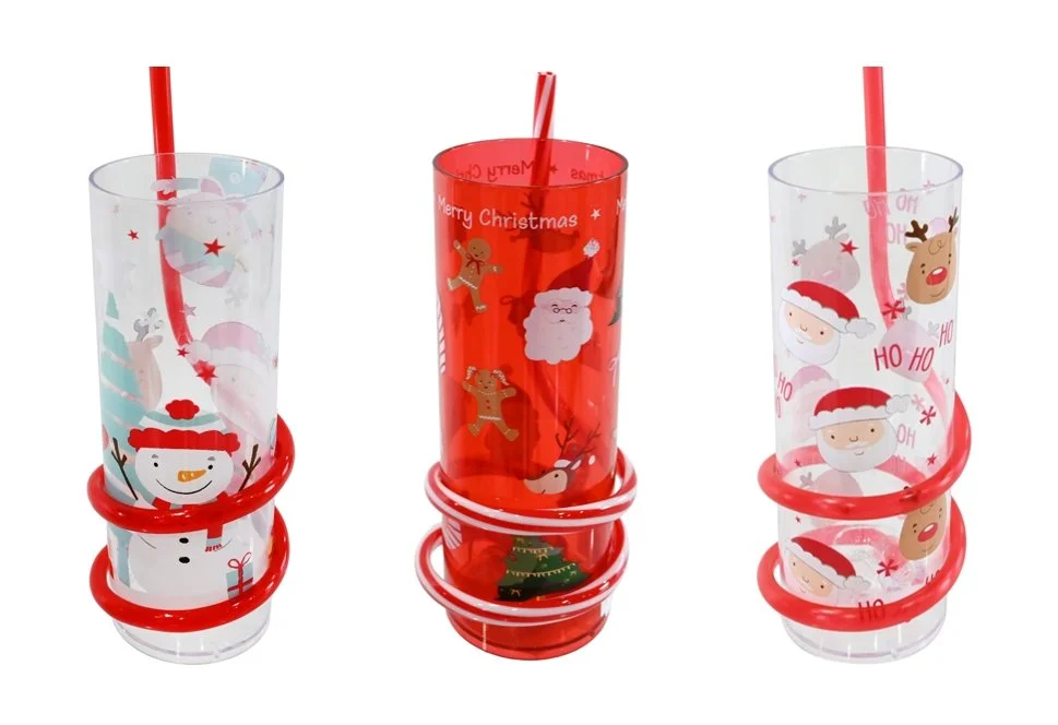 Cup Spiral Straw 360mL