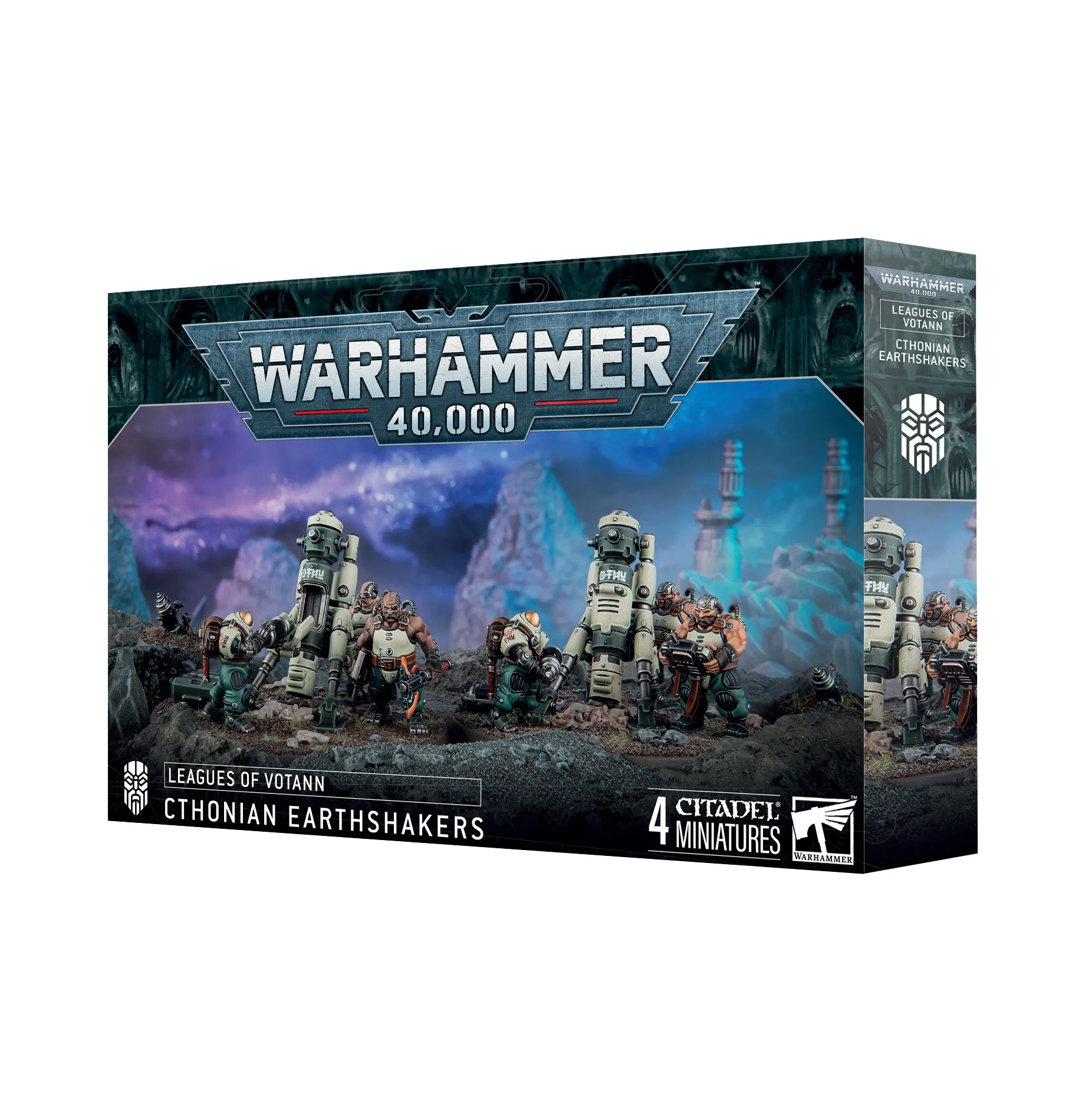 Cthonian Earthshakers – Leagues of Votann Artillery Crew
