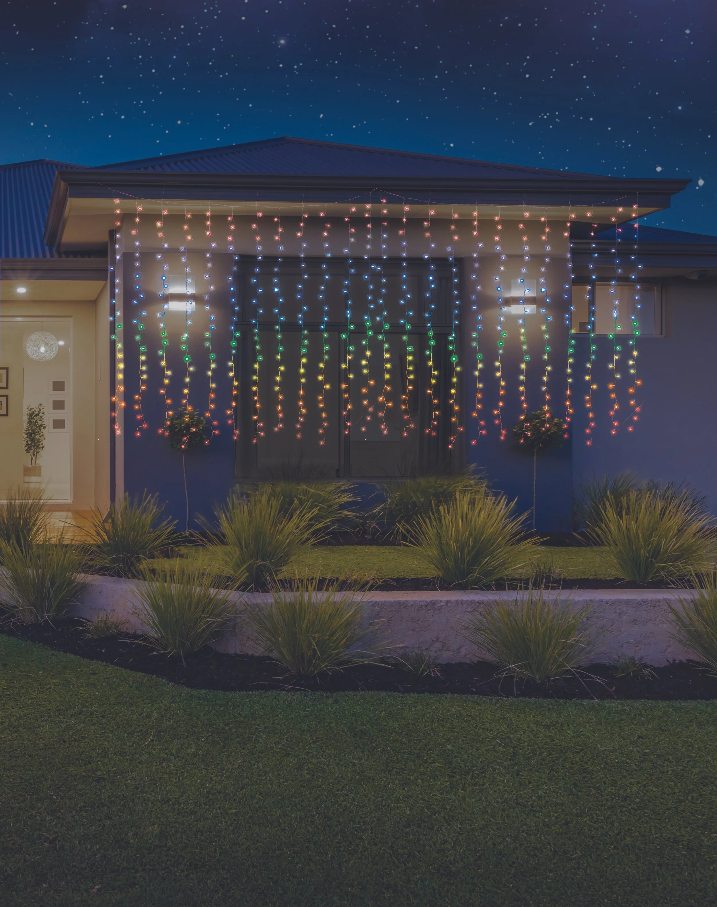 LED Rainbow Curtain – 360 x 180 cm