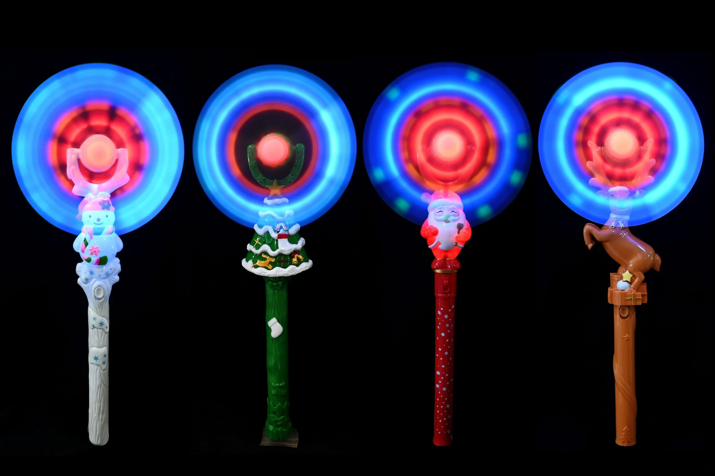 LED Windmill Wand - Batteries Included!