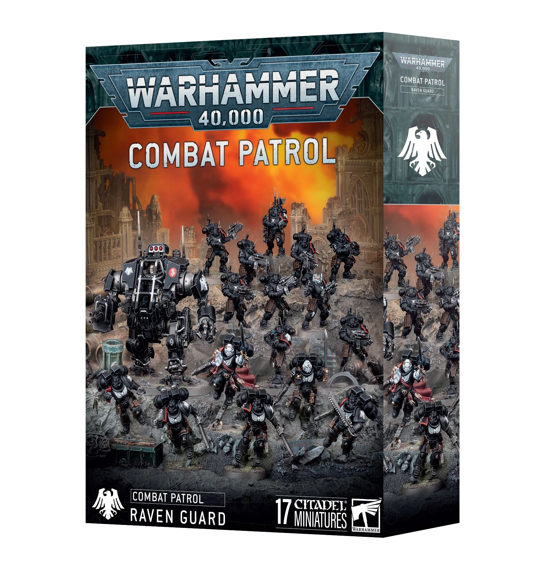 Raven Guard: Combat Patrol – Shadow Claw Kevarax box contents