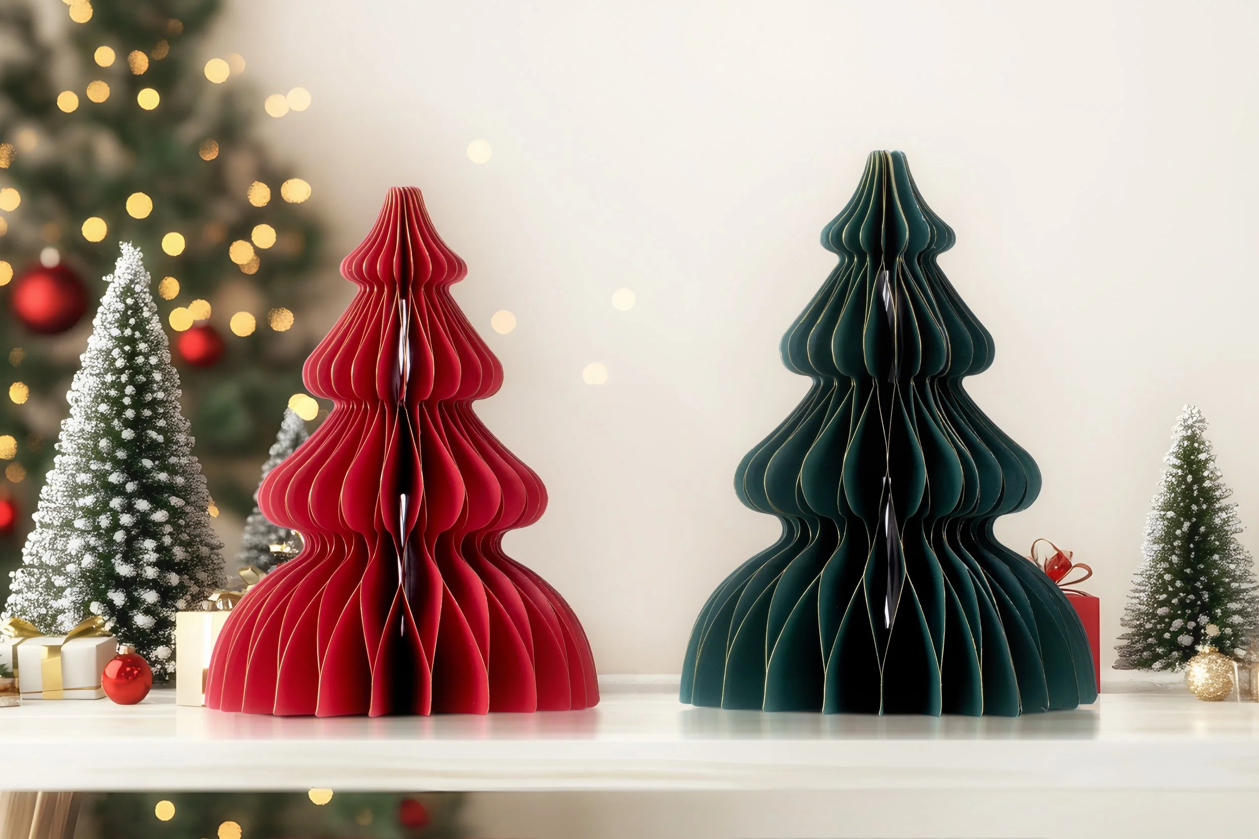 Honeycomb Paper Tree 30cm