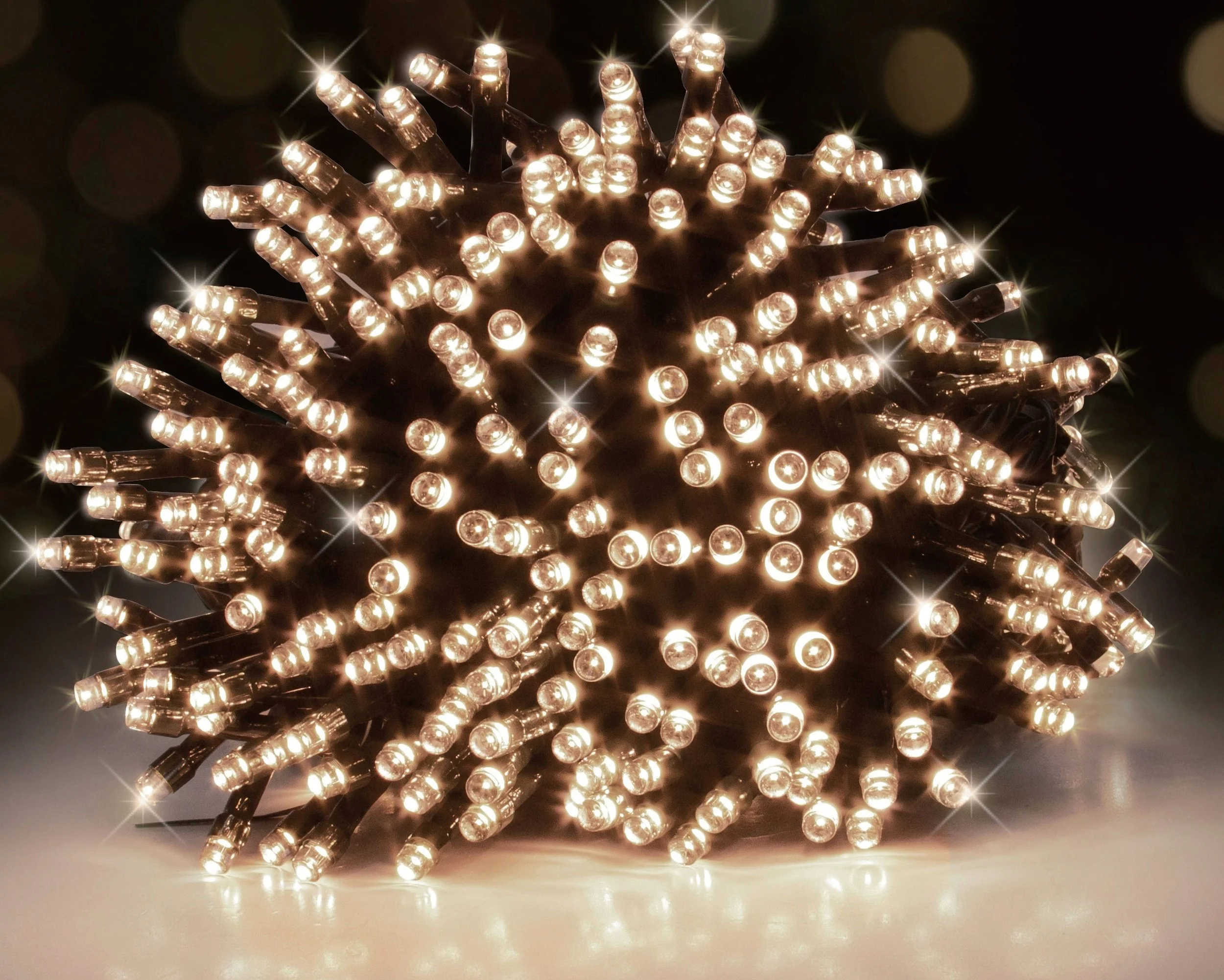 Solar with USB Fairy Lights 500 Warm White