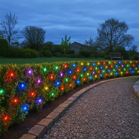 320 LED RGB Colour-Changing Net Light