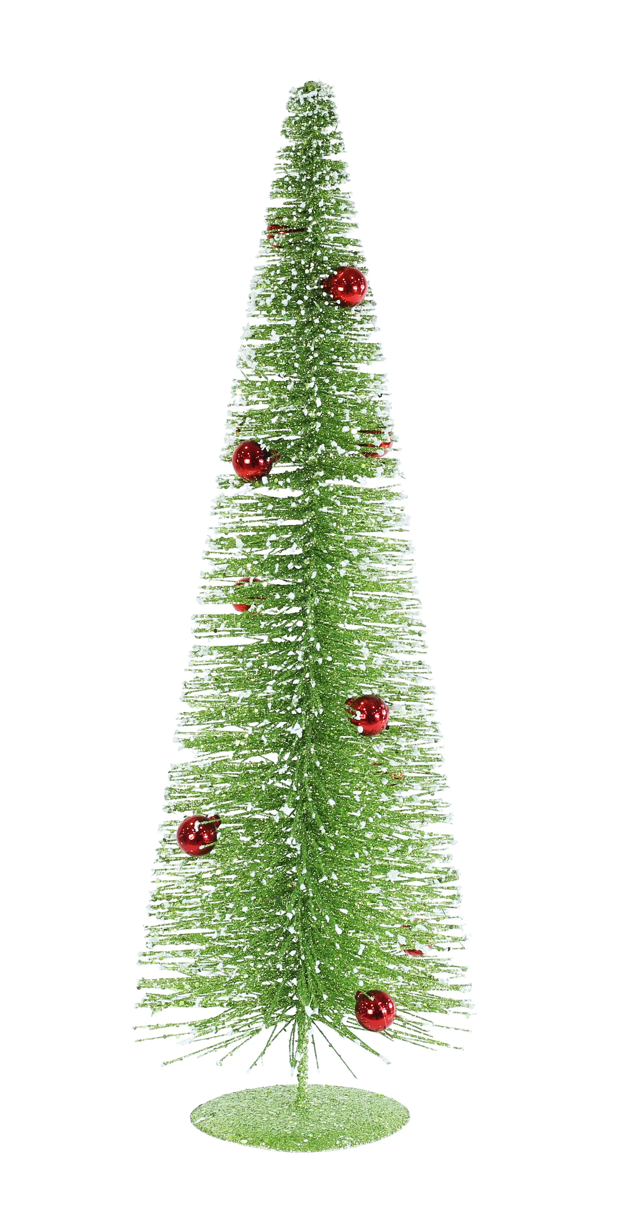 Glitter Spiky Bauble Tree 50cm