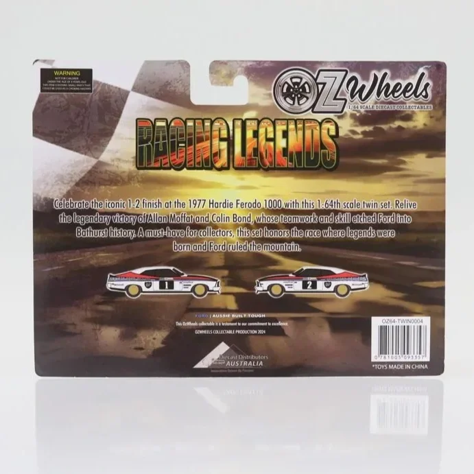 Die-cast model cars – Bathurst racing legends twin pack