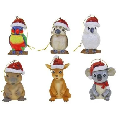 Australian Animal Christmas Tree Ornaments - 7cm