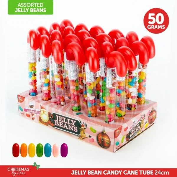 Candy Cane Jelly Bean Delight