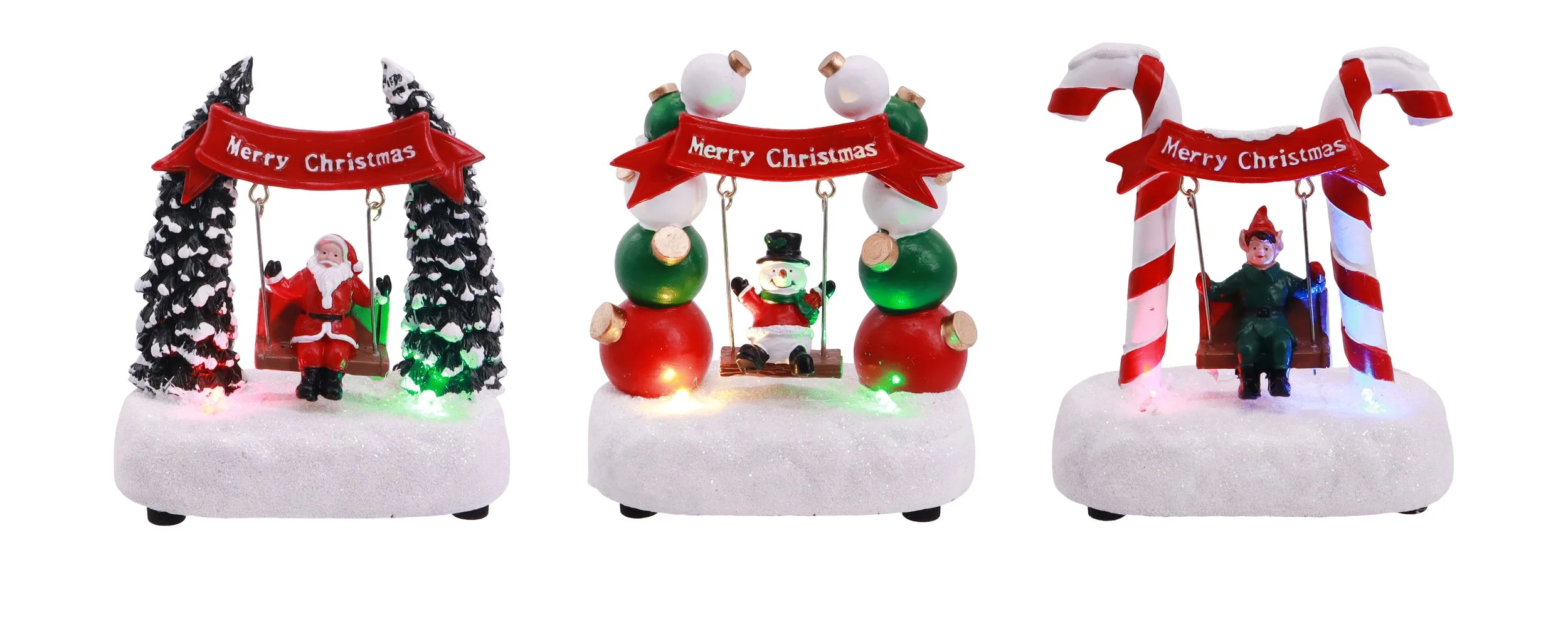 Resin Mini Swing Scene Assorted