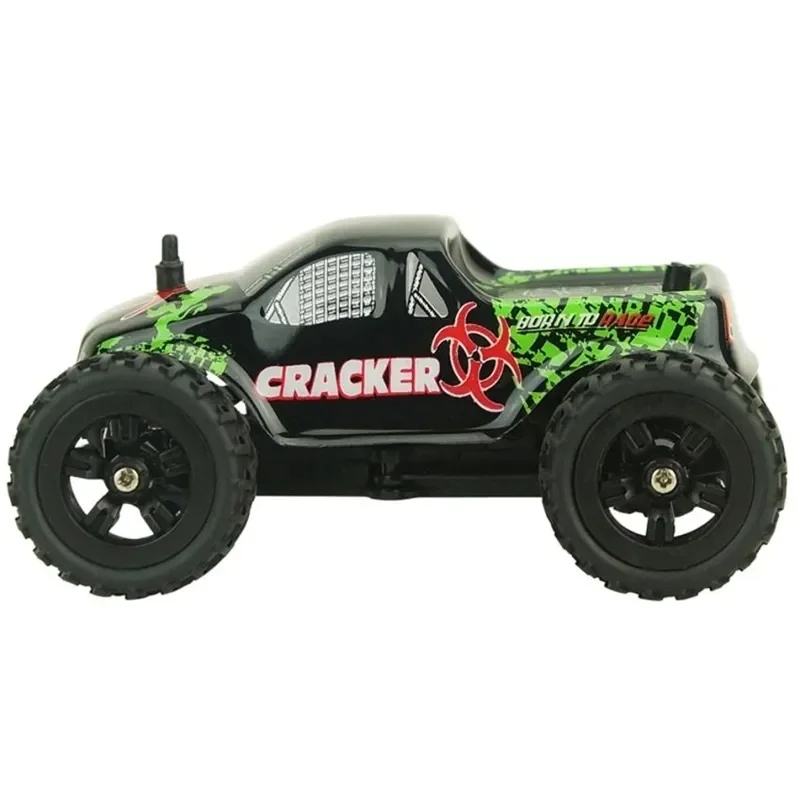 RC 1:32 Mini Monster Truck (RC-MMT) with oversized tires and 2.4GHz controller