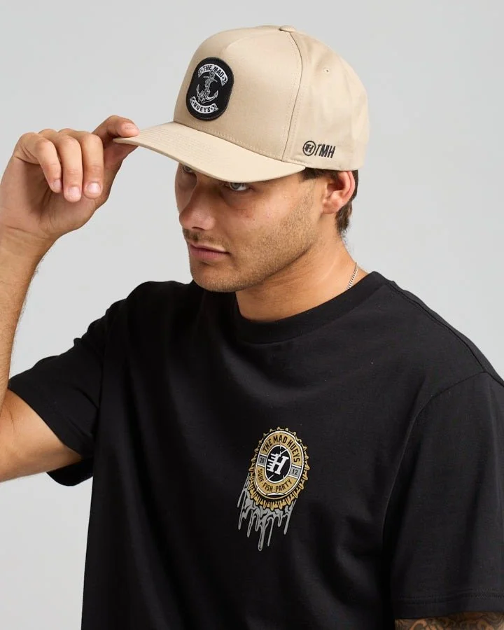 Skull Anchor Twill Snapback