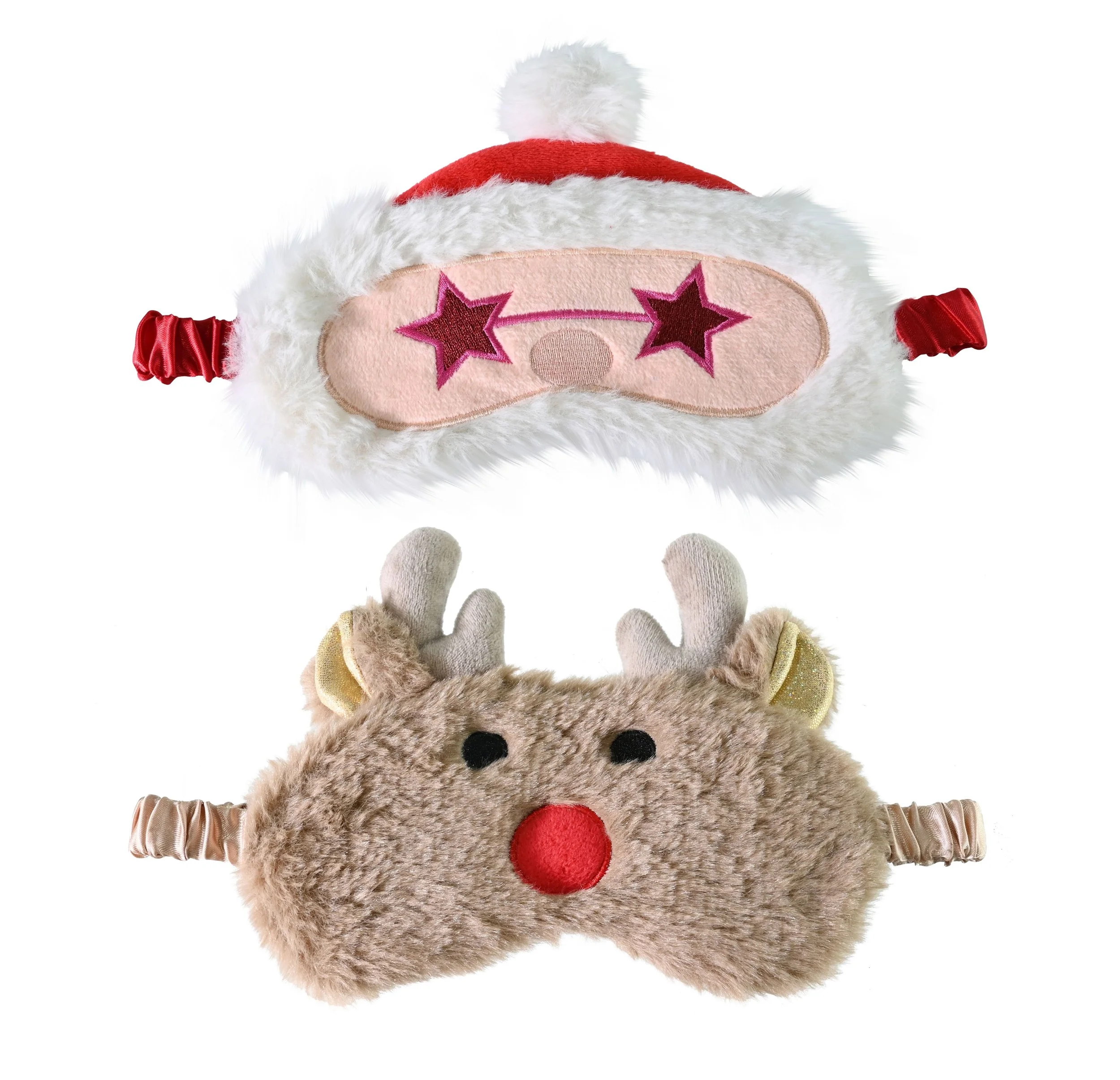 Christmas Eye Mask Plush Assorted