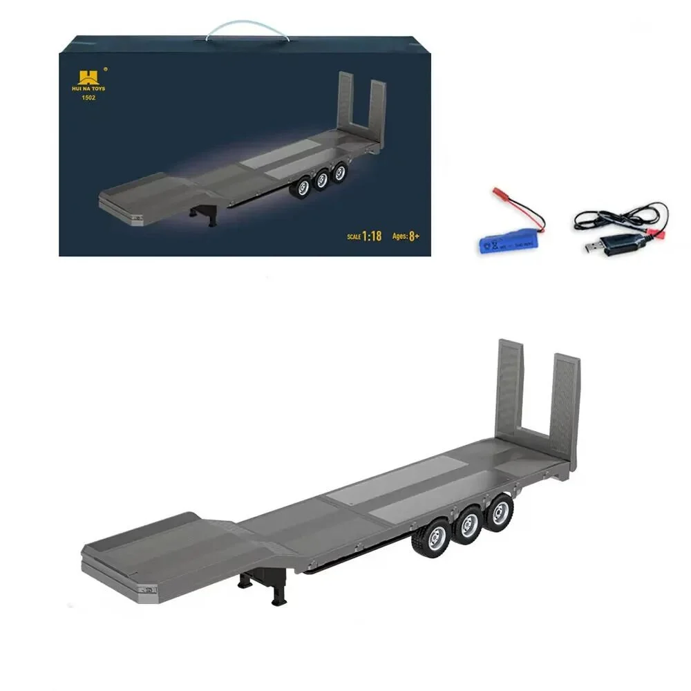 Huina 1/18 Flatbed Trailer (Grey)