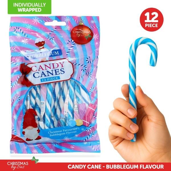 Candy Cane Bubblegum 12pk