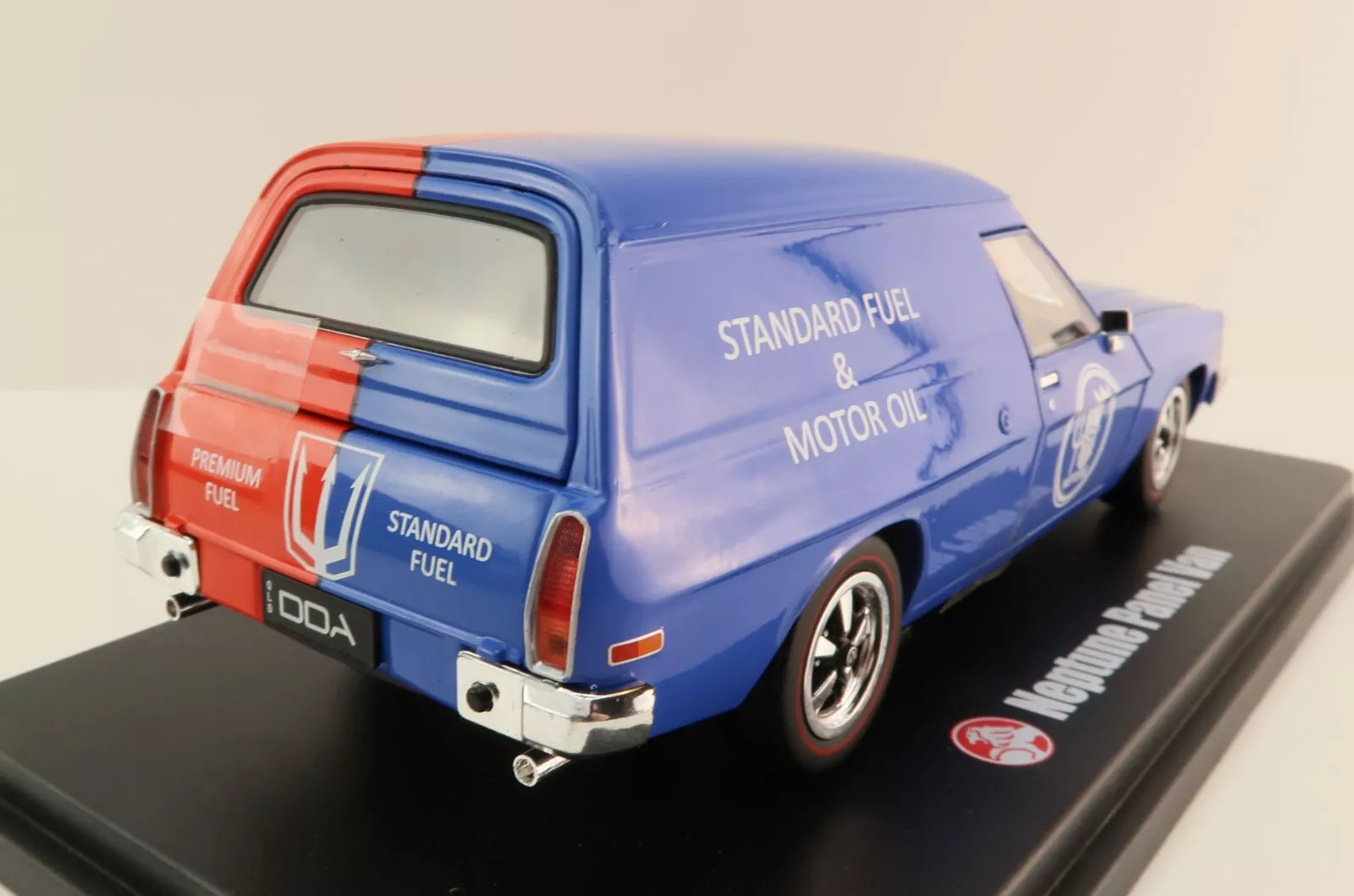 1:24 scale DDA Holden HJ Panel Van in Neptune Fuel livery – opening bonnet, doors, tailgate, detailed engine and Neptune branding