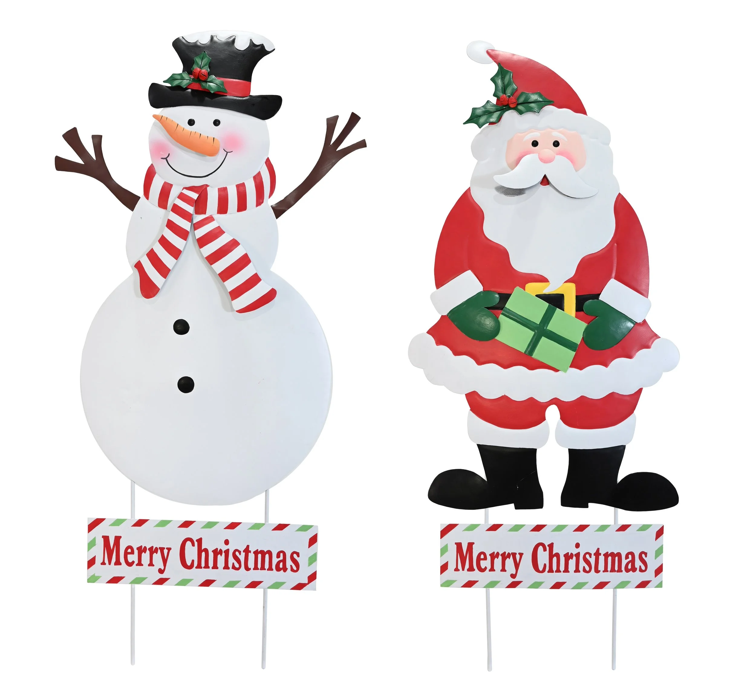 Metal Character Lawn Sign