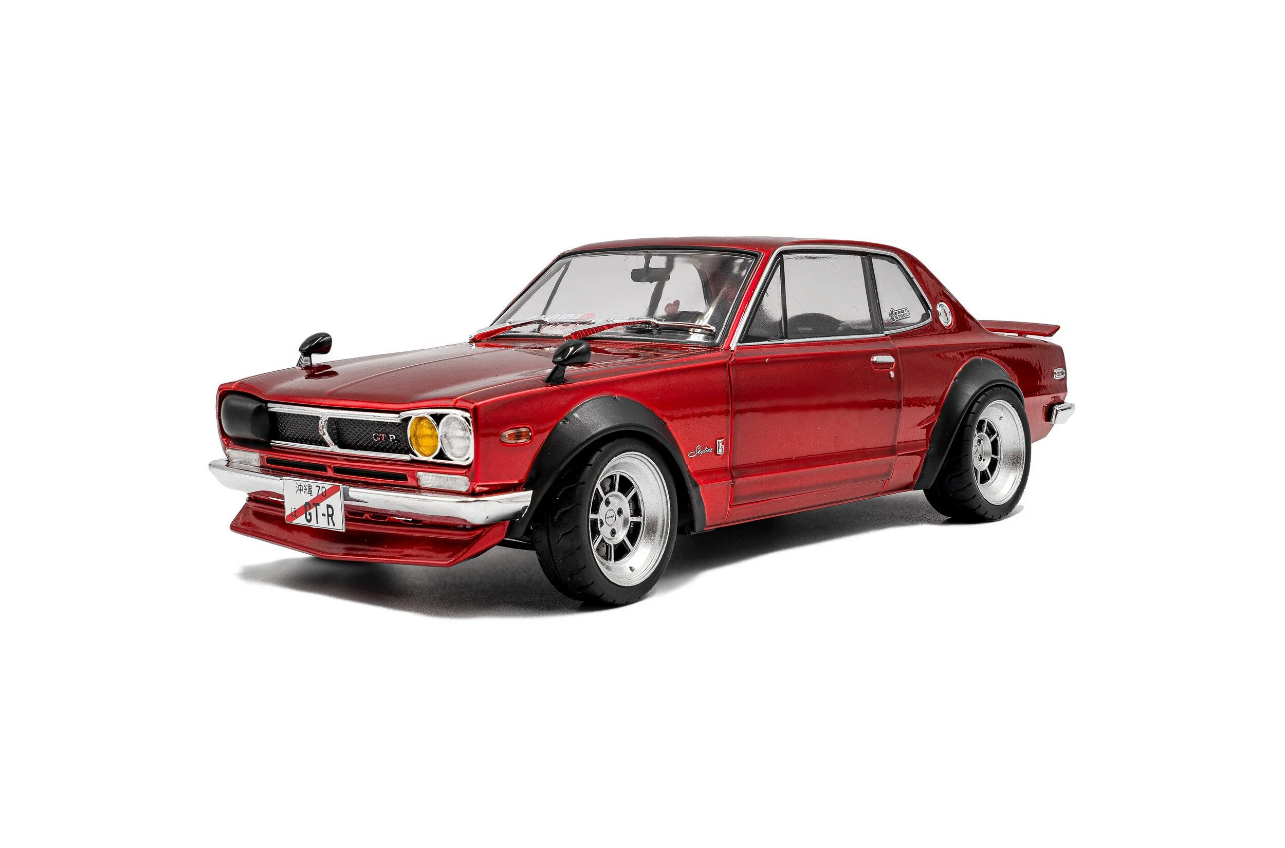 Nissan Skyline C10 Hakosuka 1970 Red – Solido 1:18 Diecast Model