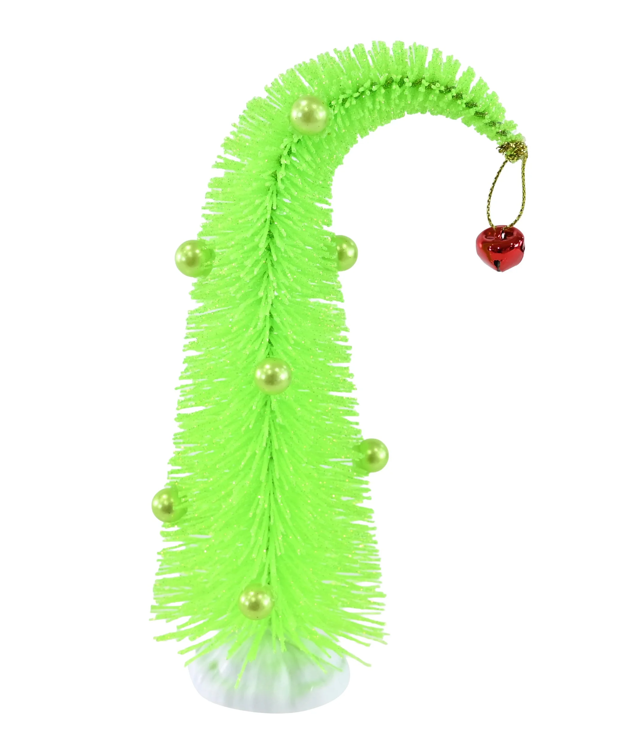 Mean Green Curve Bristle Tree 18cm