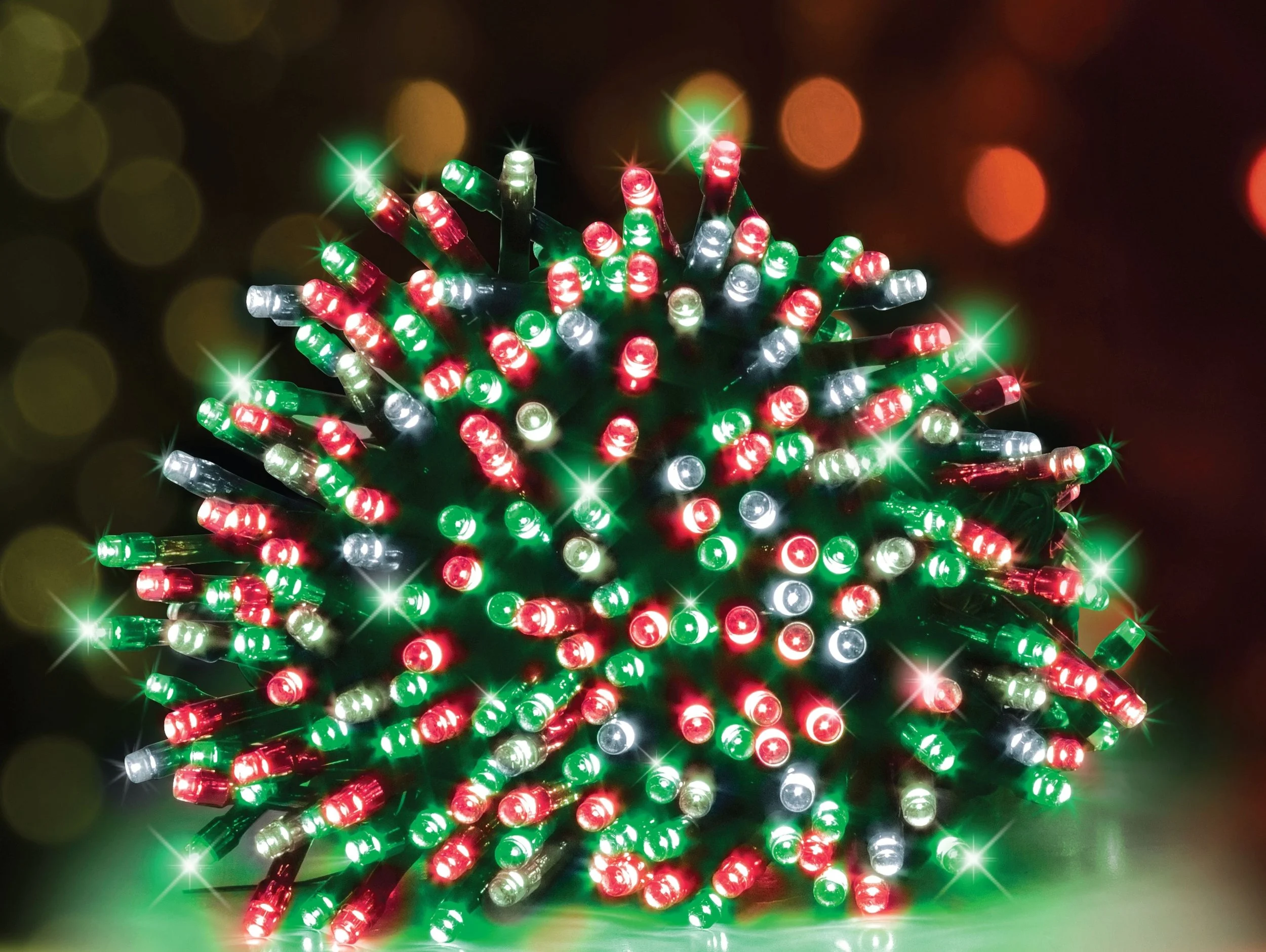 Solar with USB Fairy Lights 500 Christmas
