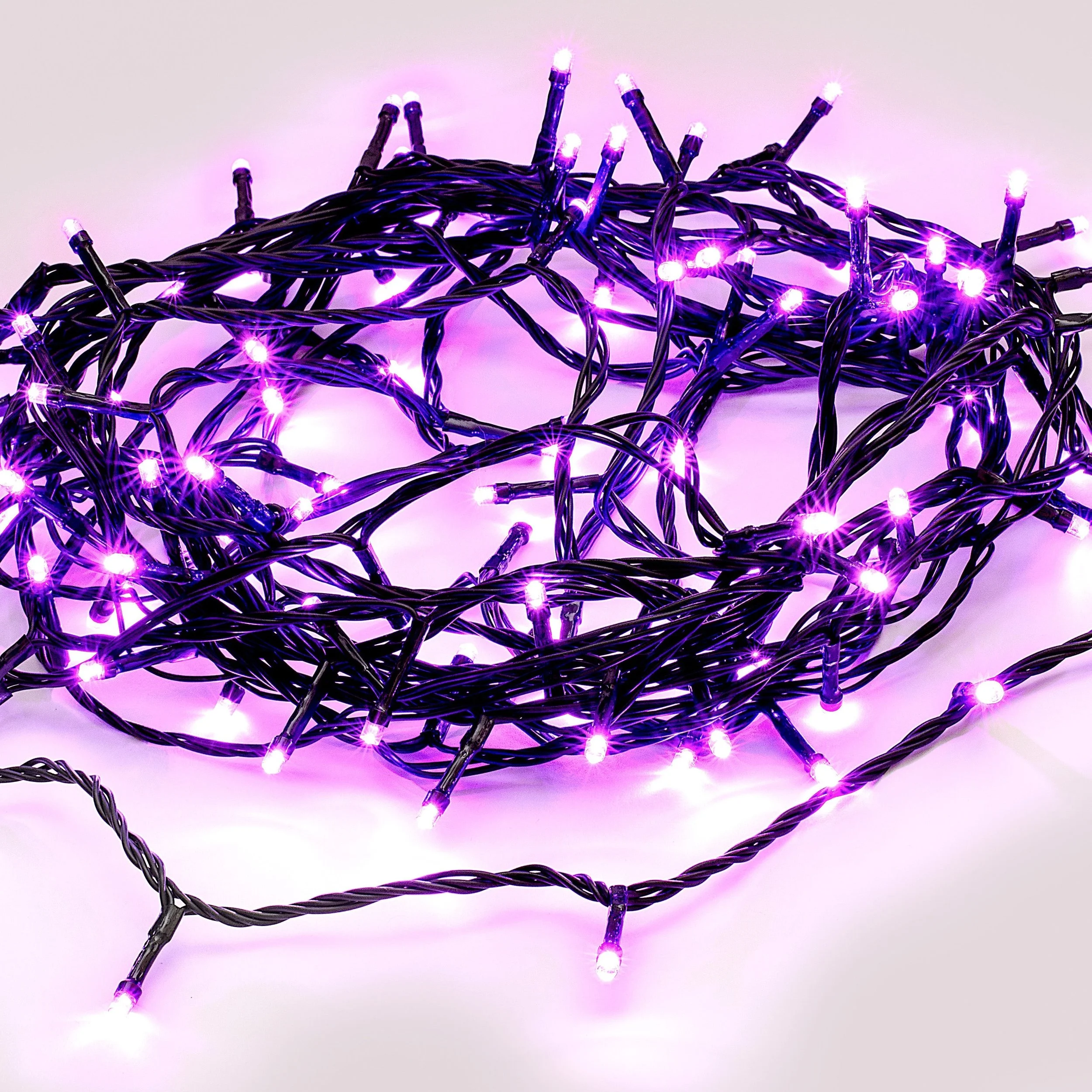240 LED Fairy Light Chain – Purple