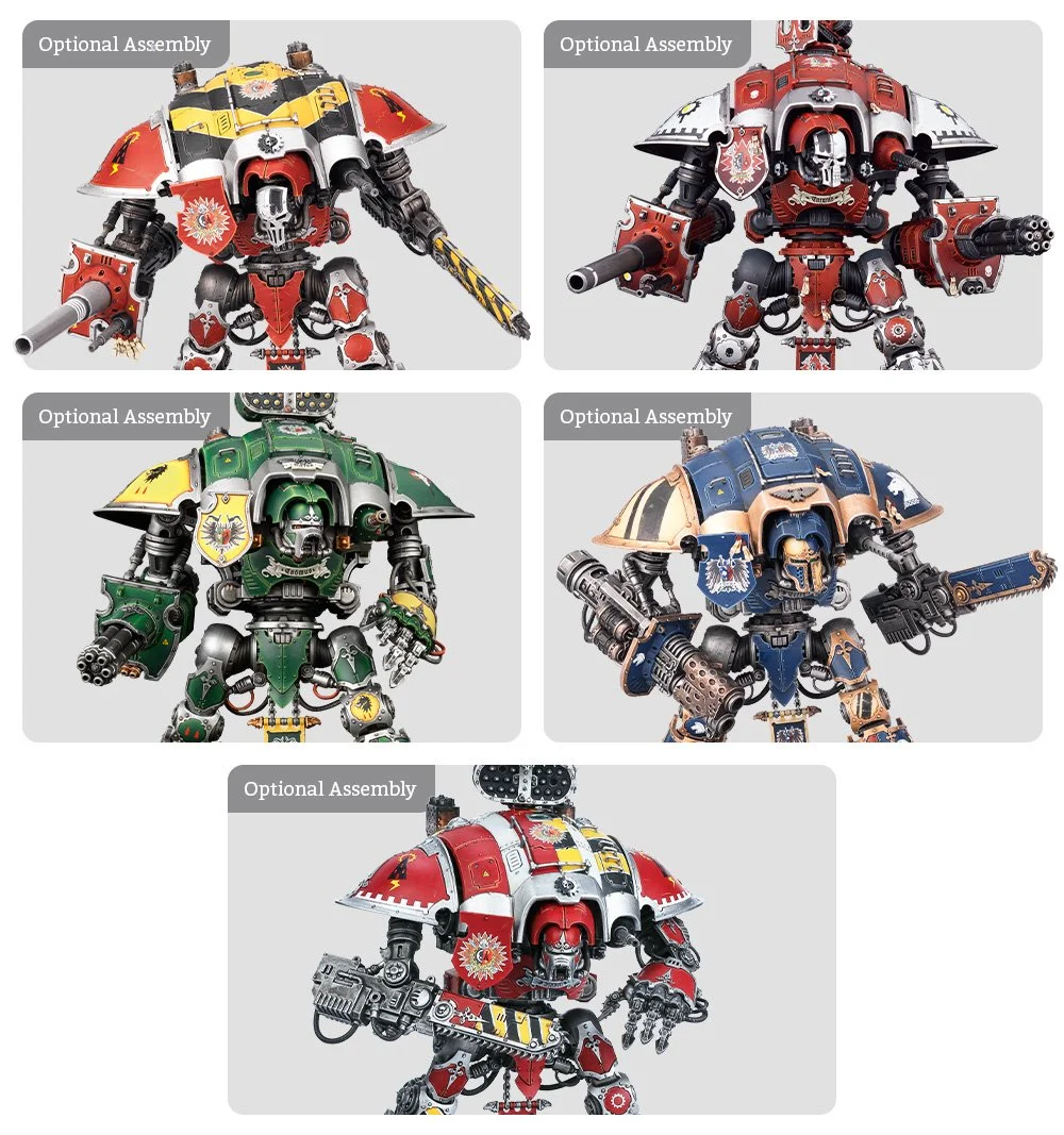 Imperial Knights: Knight Questoris – Multi-option plastic kit