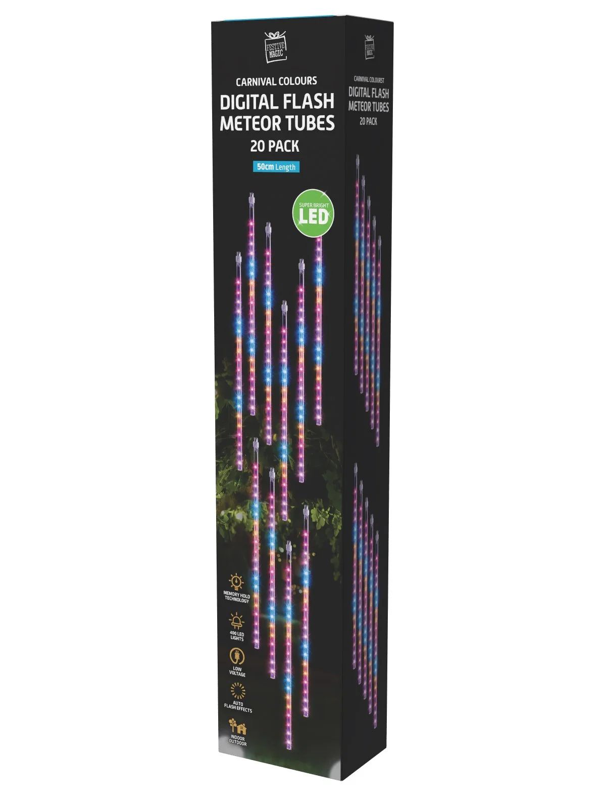 Digital Hanging Tubes 20-Pack Carnival