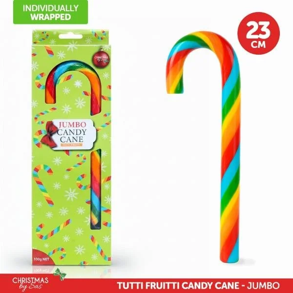 Jumbo Tutti Frutti - Candy Cane - 23cm