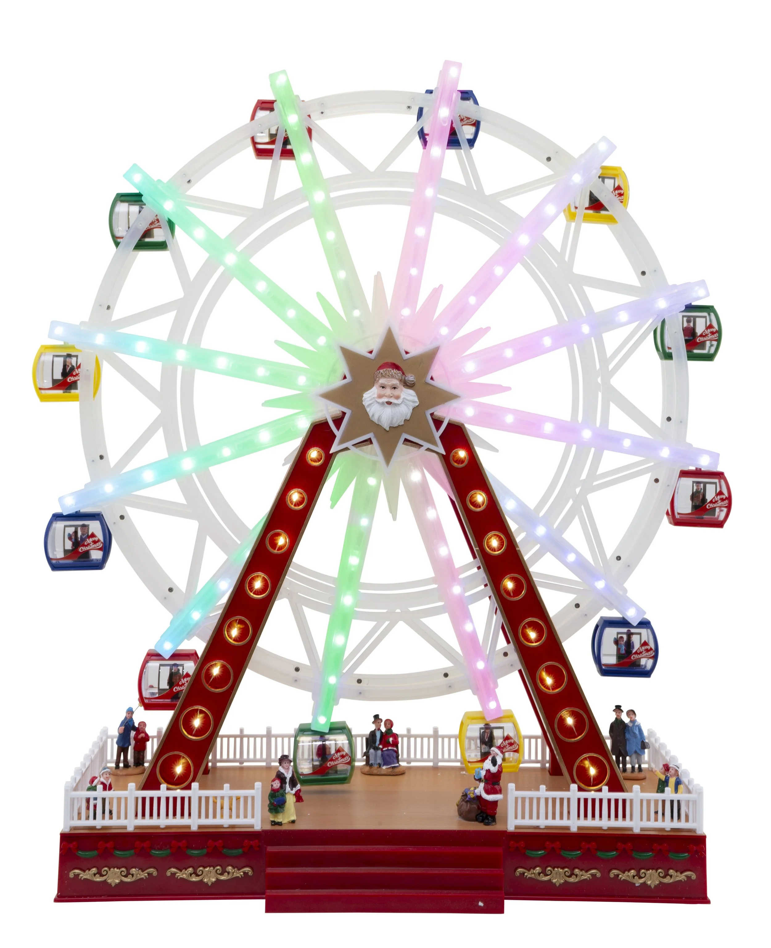 Musical Huge Ferris Wheel Rainbow Colour