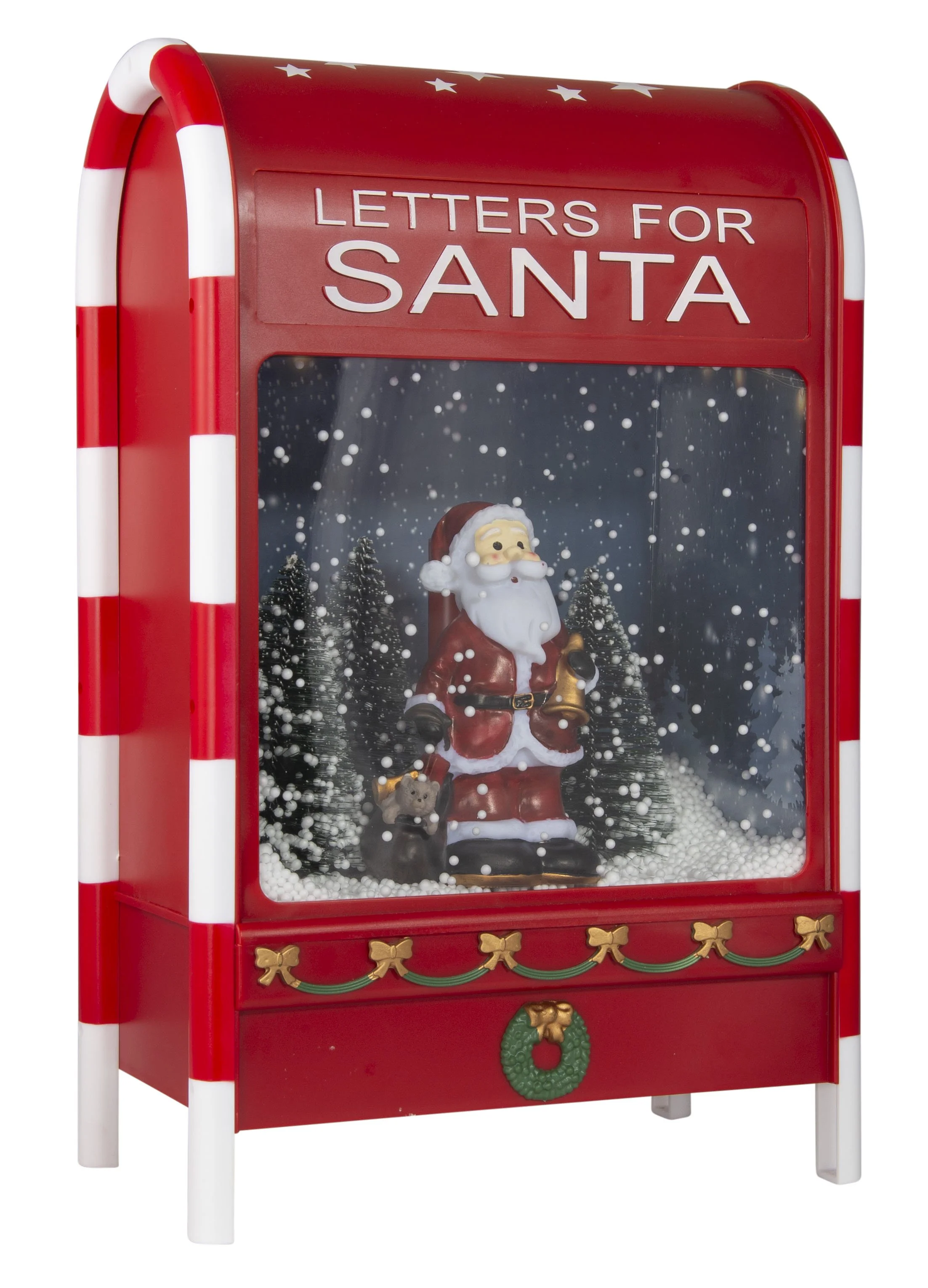 LED Musical Santa Letter Box