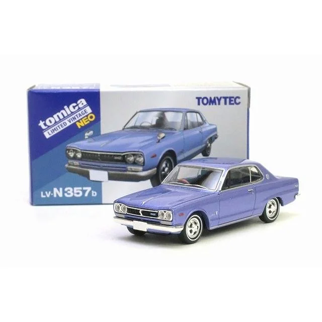 Tomica 1971 Nissan Skyline Hardtop 2000GT Lavender – 1:64 Diecast Model