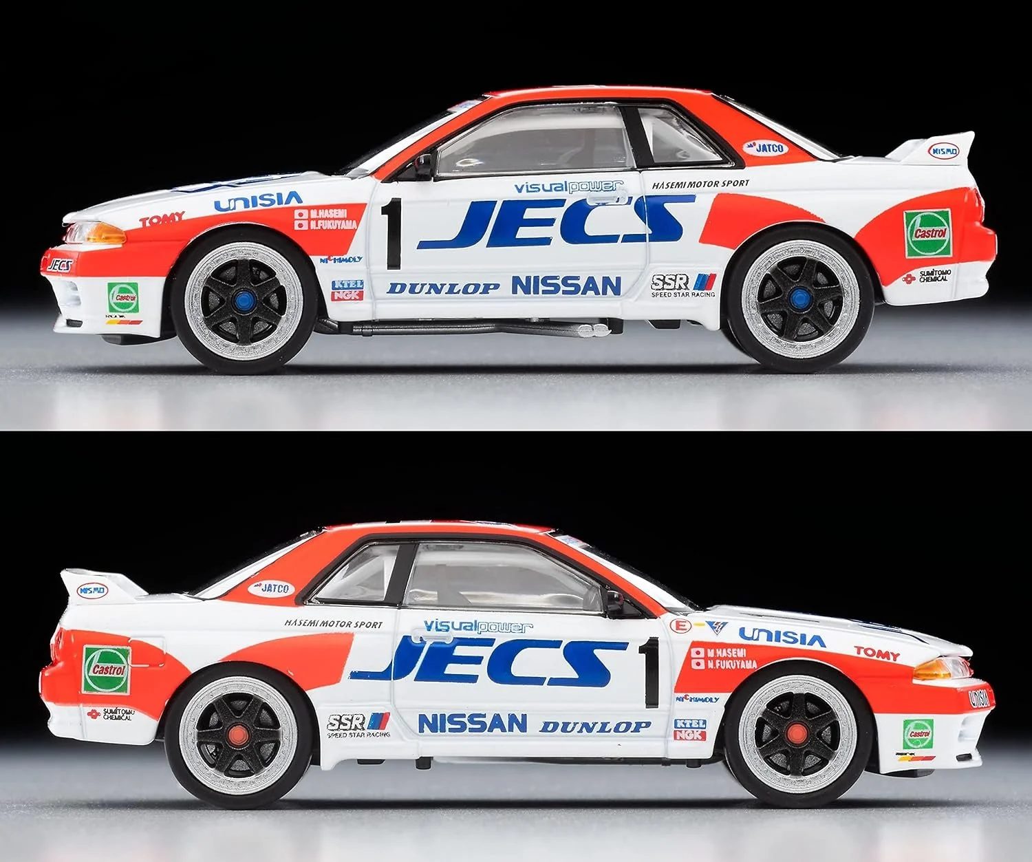 Tomica LV-N234d JECS Skyline 1992 Spec – 1:64 Diecast Model