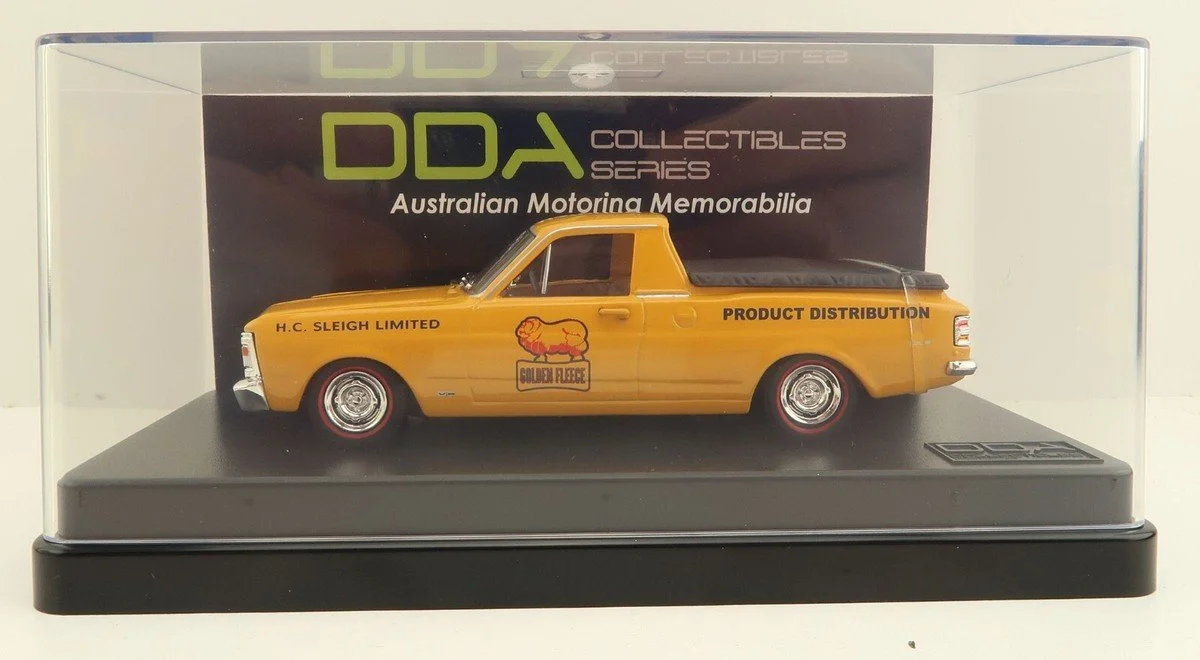 1971 Ford XY Ute 1:43 Diecast – Golden Fleece Livery by DDA Collectibles