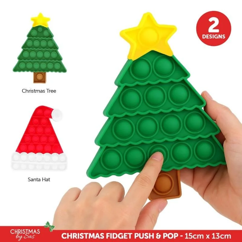 Christmas Fidget Push & Pop