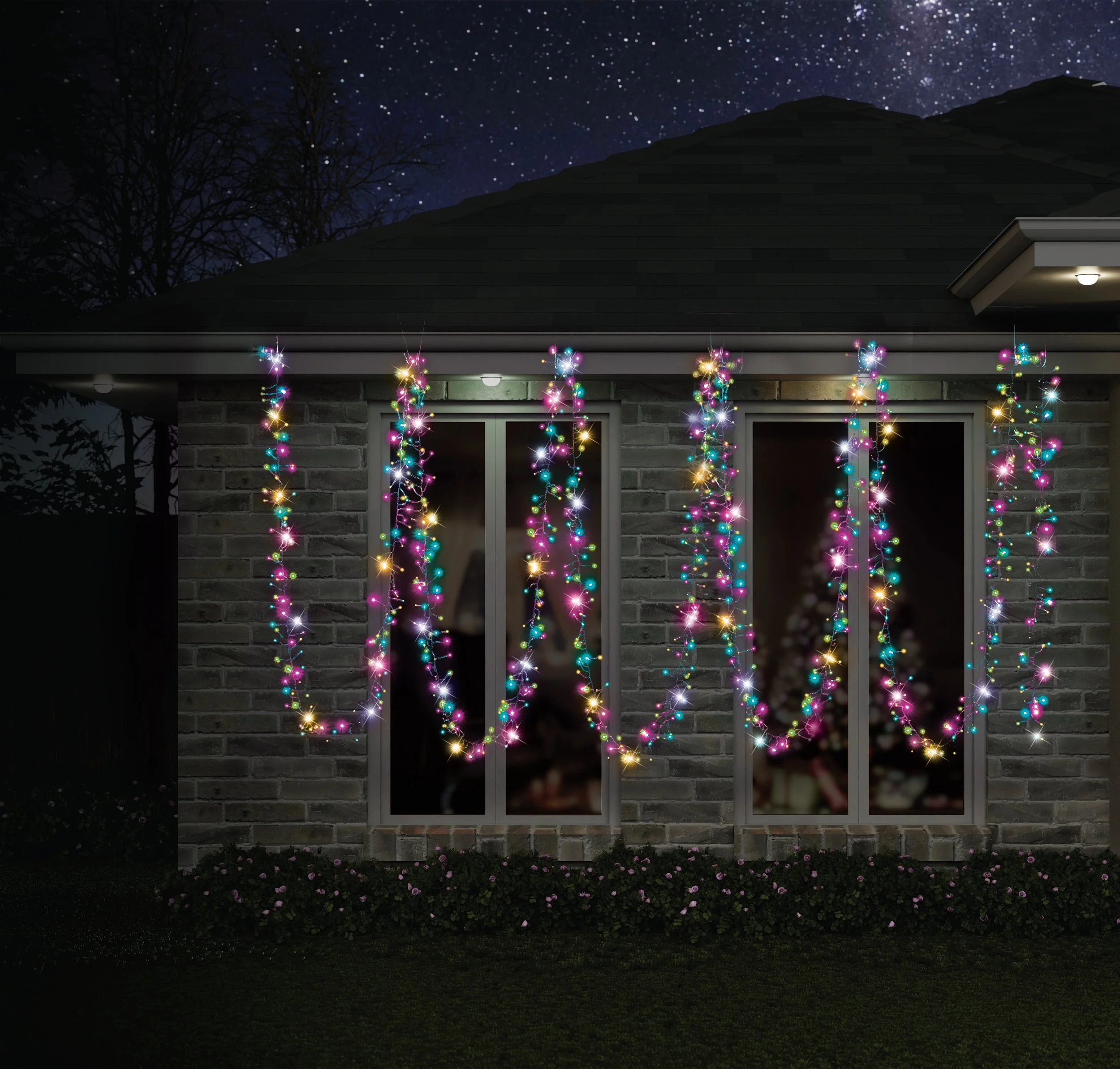LED Cluster Lights 2000 Carnival
