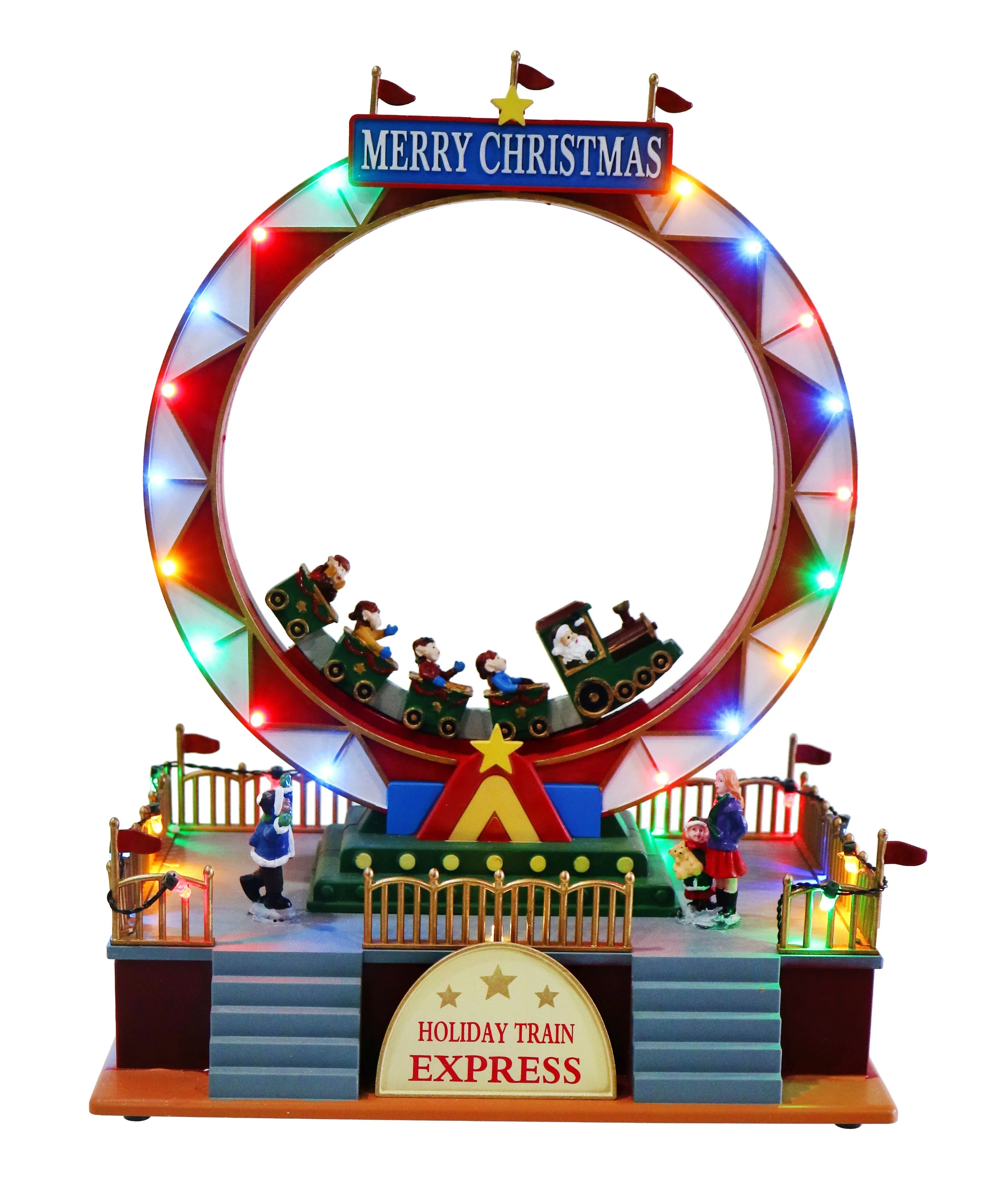 Musical Holiday Express Crazy Loop Flashing