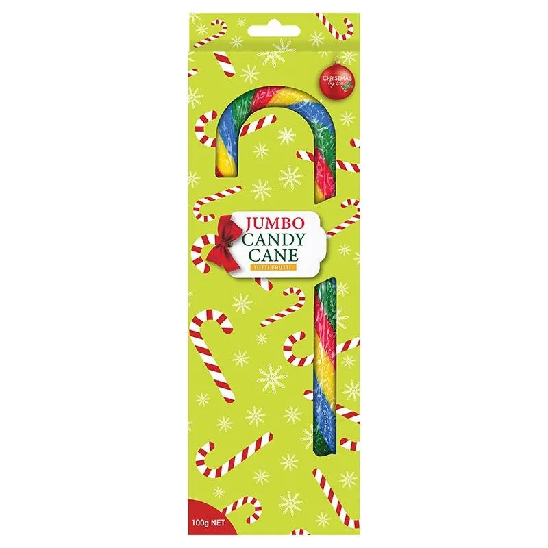 Candy Cane Jumbo Tutti Frutti – 23cm, 100g