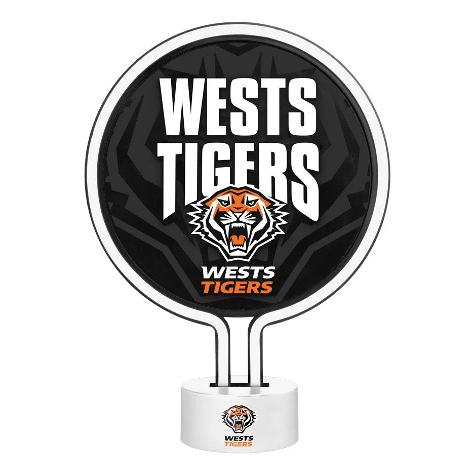 WESTS TIGERS NEON LIGHT