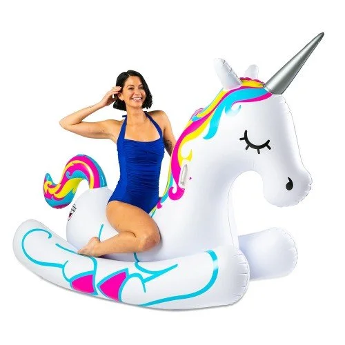 Unicorn Rocking Pool Float