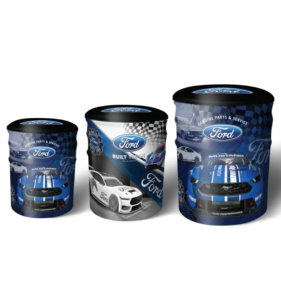 Ford Collage Ottomans