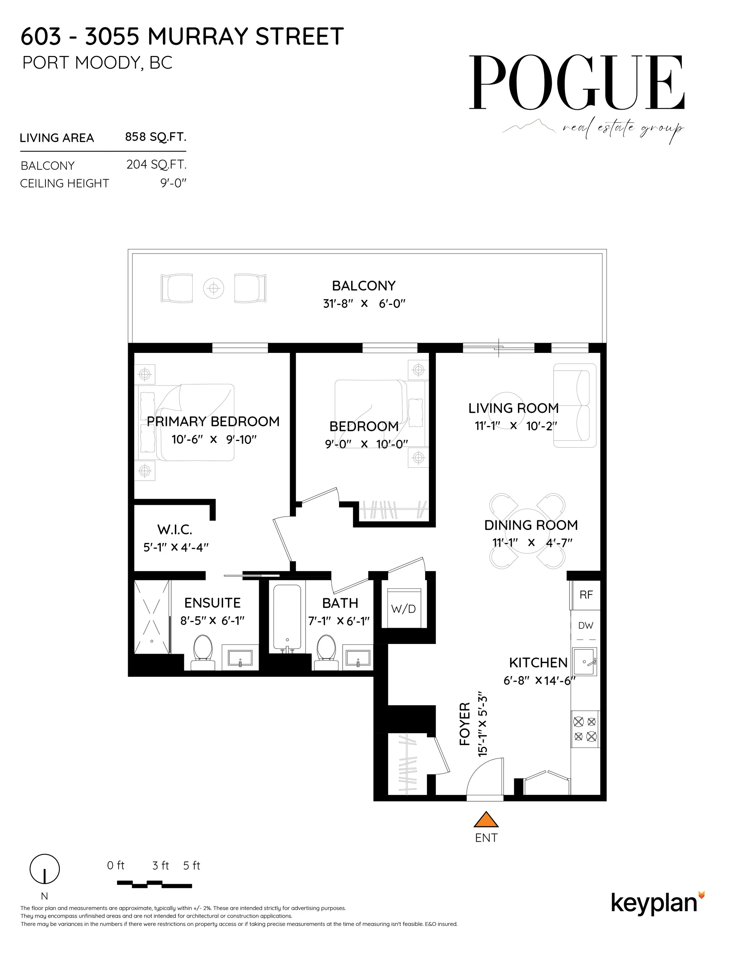 603 3055 Murray Street Port Moody Moody Yards Carolyn Pogue Port Moody Real Estate Agent Floor Plan