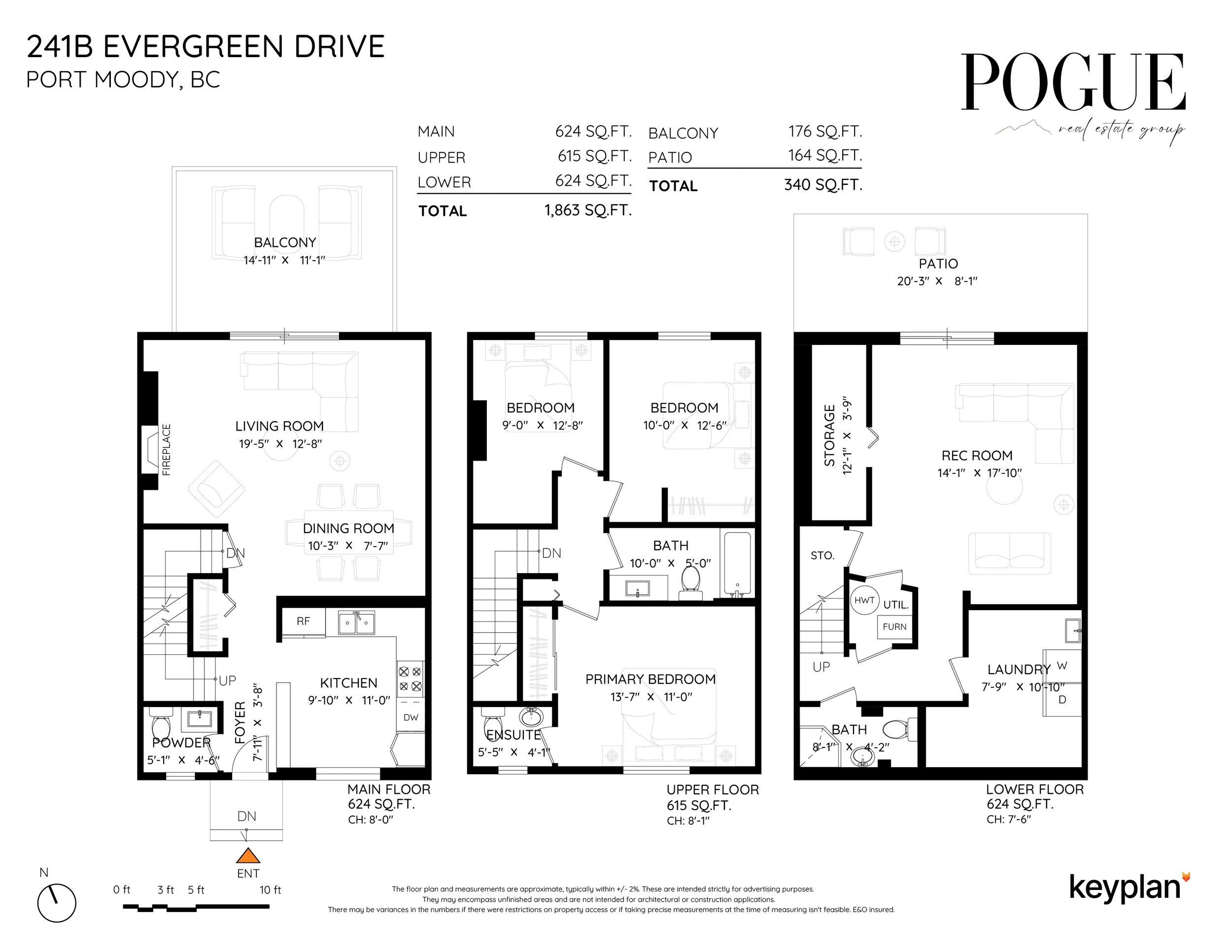 241B Evergreen Drive College Park Port Moody Carolyn Pogue Port Moody Real Estate Agent Floor Plan