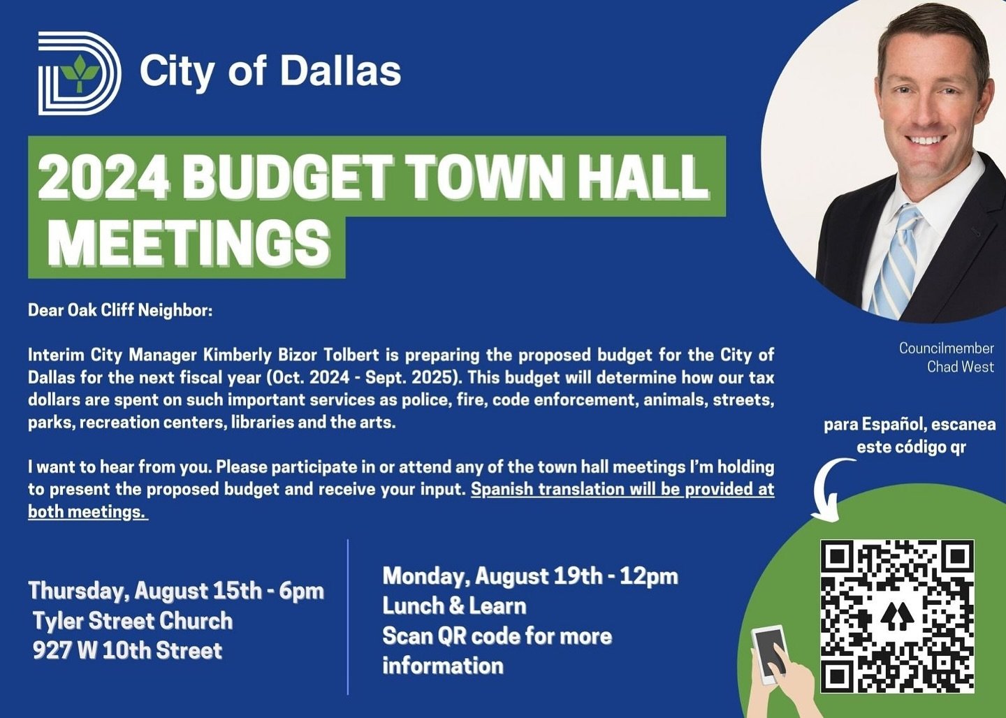 KEEP AN EYE OUT FOR THIS BUDGET MEETING!