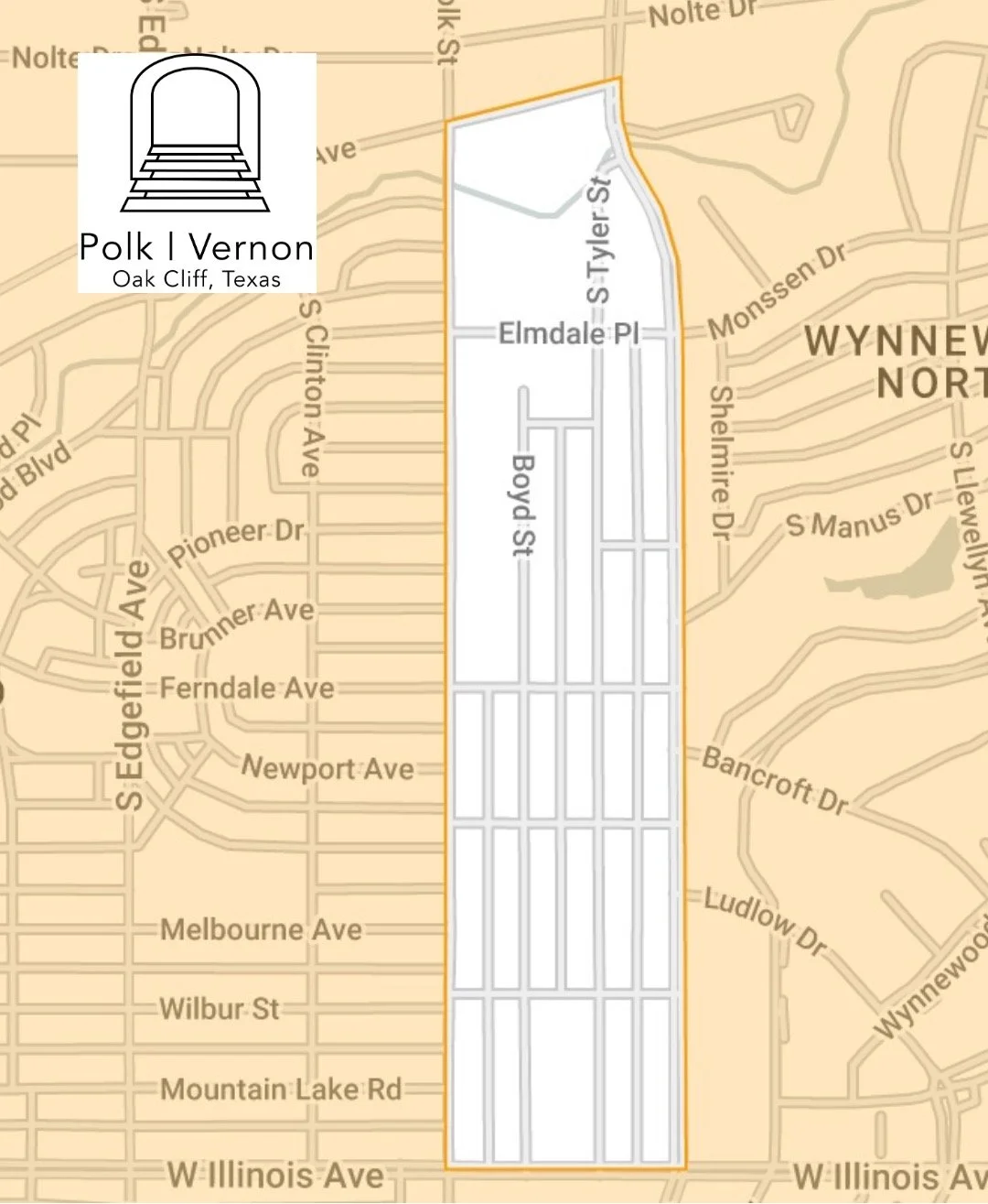 Welcome to the Polk-Vernon Neighborhood Association Instagram Page! We are a non-profit focused on informing and advocating for our community located from Vernon to Polk between Illinois and the Tyler St. Dart Station.