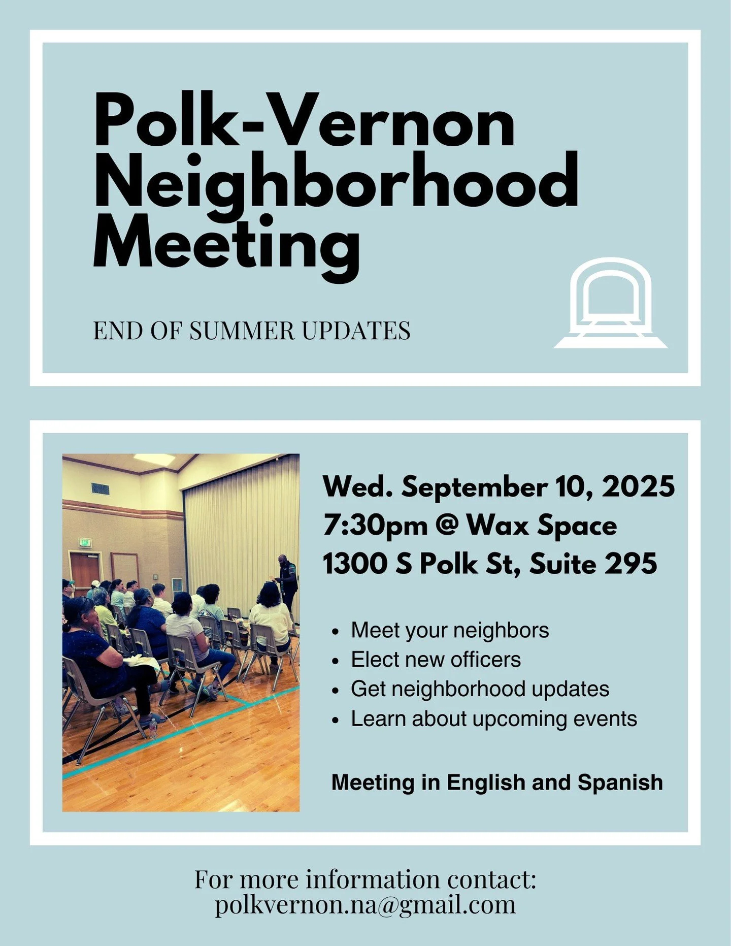 Time to elect new officers! This end of summer meeting focused on voting for a new board and discussing plans for the upcoming year.