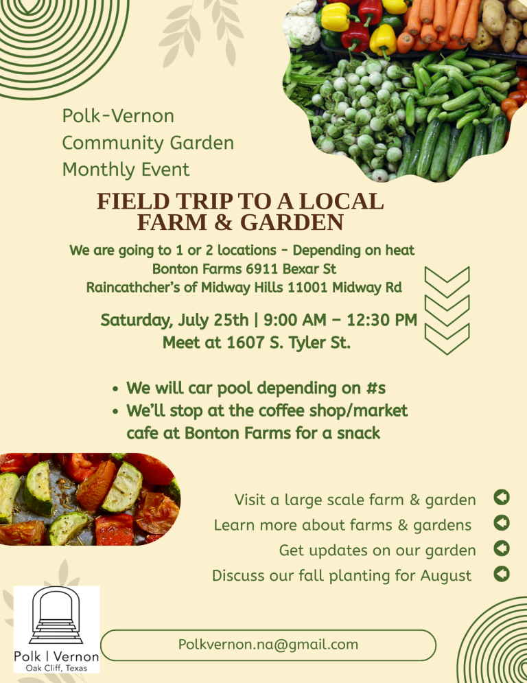 Garden Field Trip