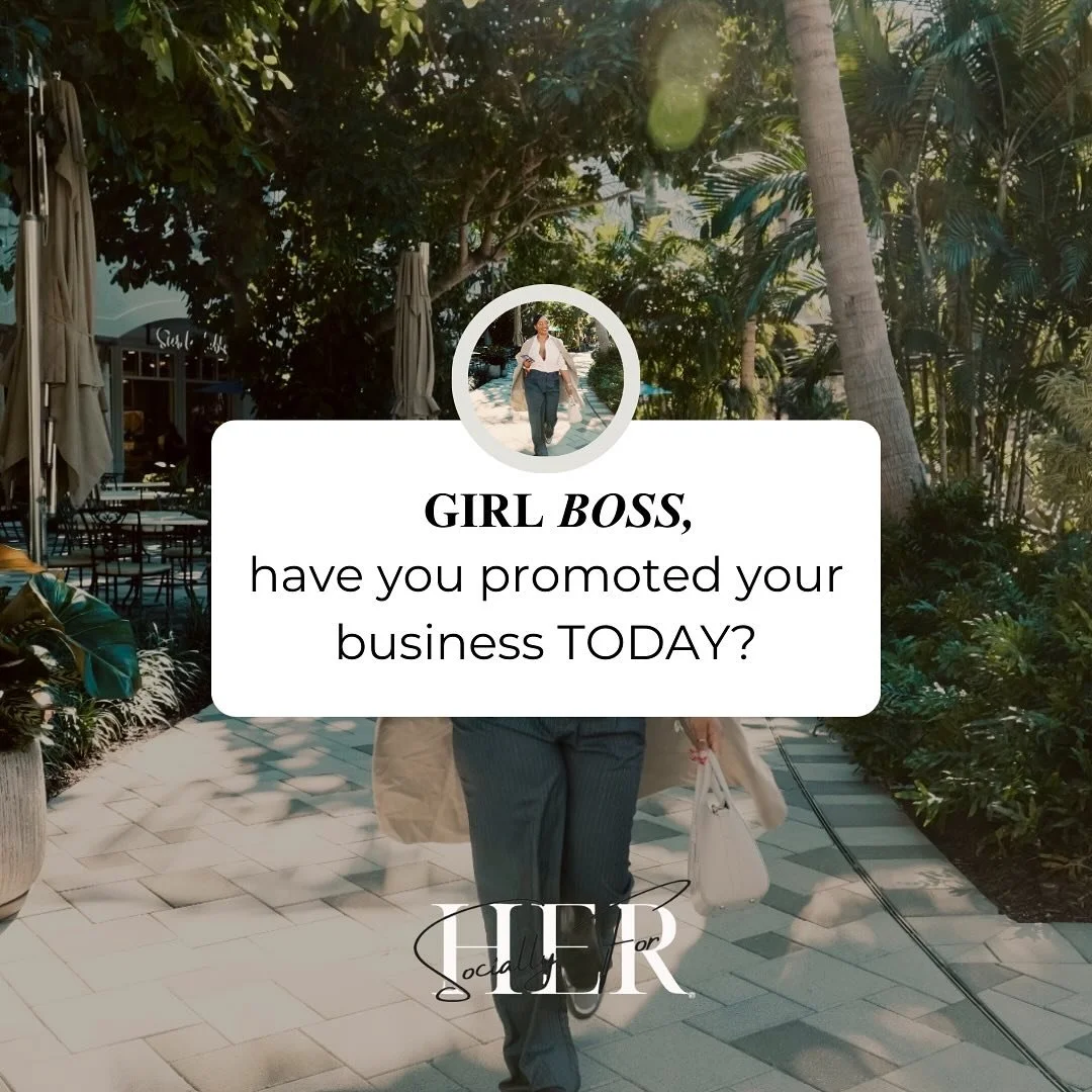 Today yet alone 𝘌𝘝𝘌𝘙𝘠day is an amazing day to tell us about 𝐘𝐎𝐔𝐑 brand! Don&rsquo;t forget the importance of promoting your business, don&rsquo;t worry about repeating posts so what! Each day, you have the chance to reach new people. It&rsqu