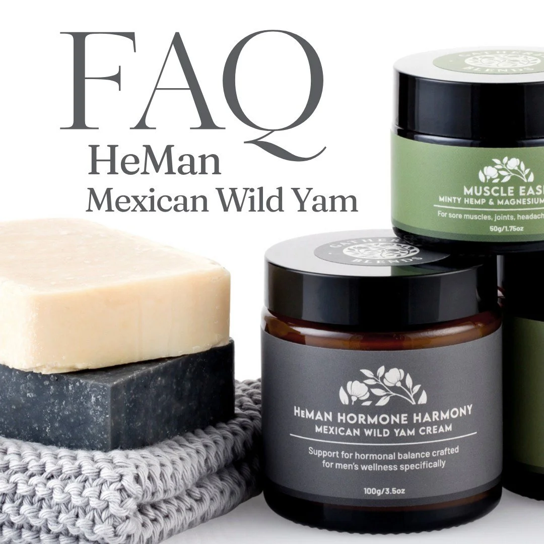 HeMan Mexican Wild Yam is a plant-based topical cream for men, made with traditional botanical ingredients to support a steady sense of balance, energy, and overall wellbeing as part of a simple daily routine.

Here are some questions Men actually as