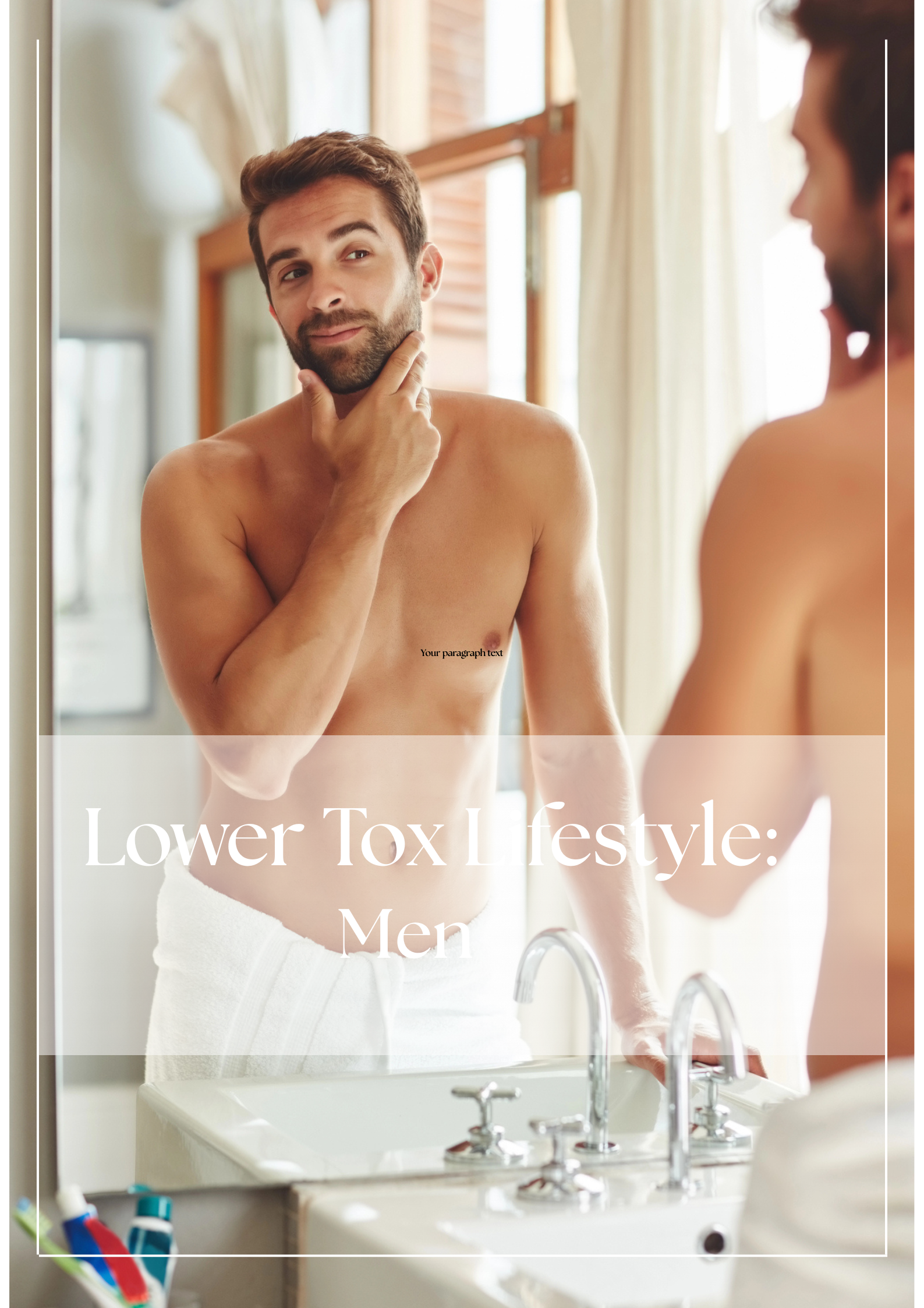 Lower Tox Lifestyle for Men