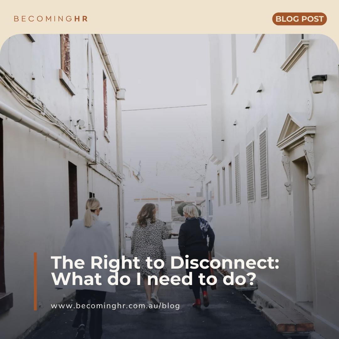 The Right to Disconnect: What do I need to do?